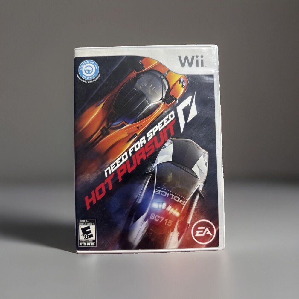 Need for Speed: Hot Pursuit (Nintendo Wii, 2010) Complete & Tested